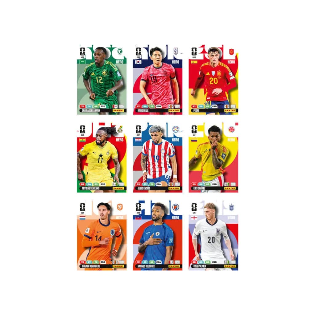 Pacote com 6 cards